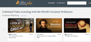 great courses plus review