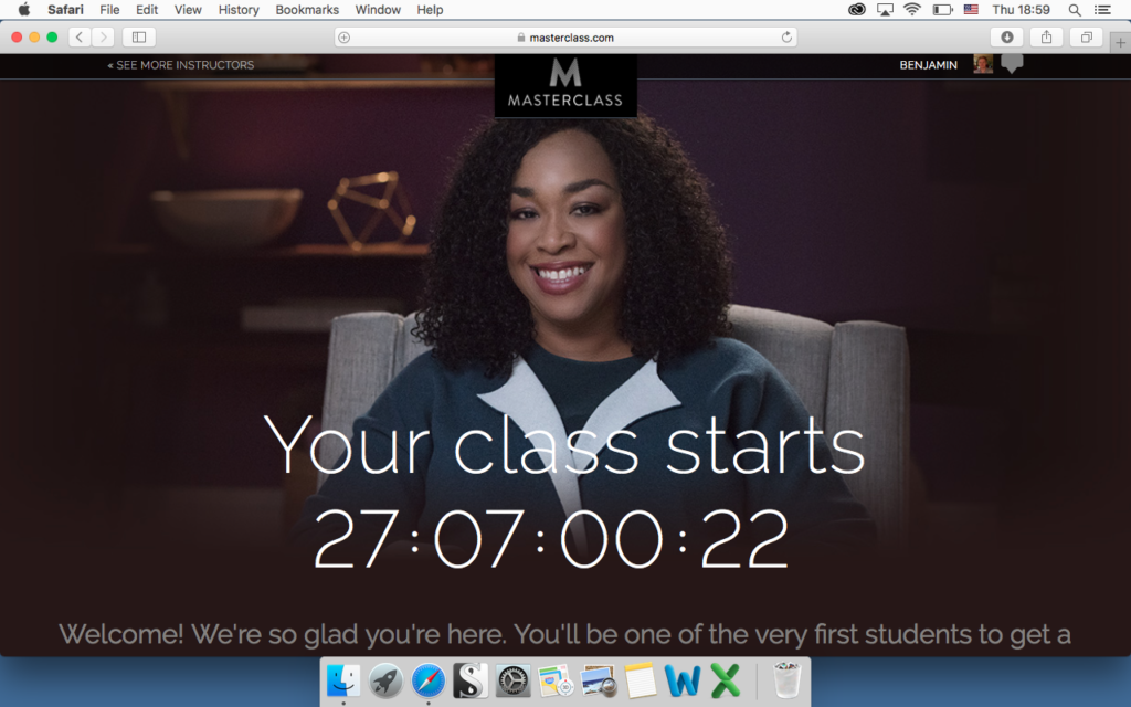 shonda rhimes writing for television masterclass review