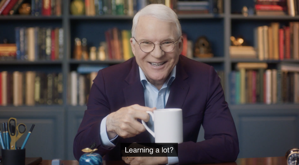 steve martin teaches comedy masterclass review