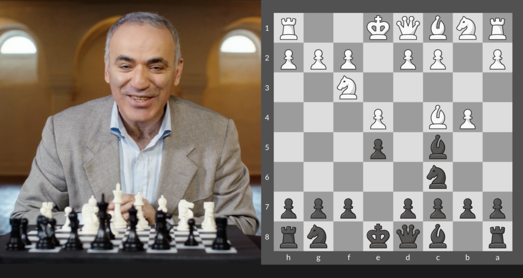 garry kasparov teaches chess masterclass review