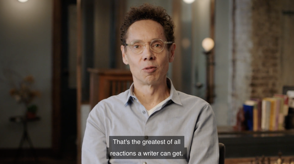 malcolm gladwell teaches writing masterclass review