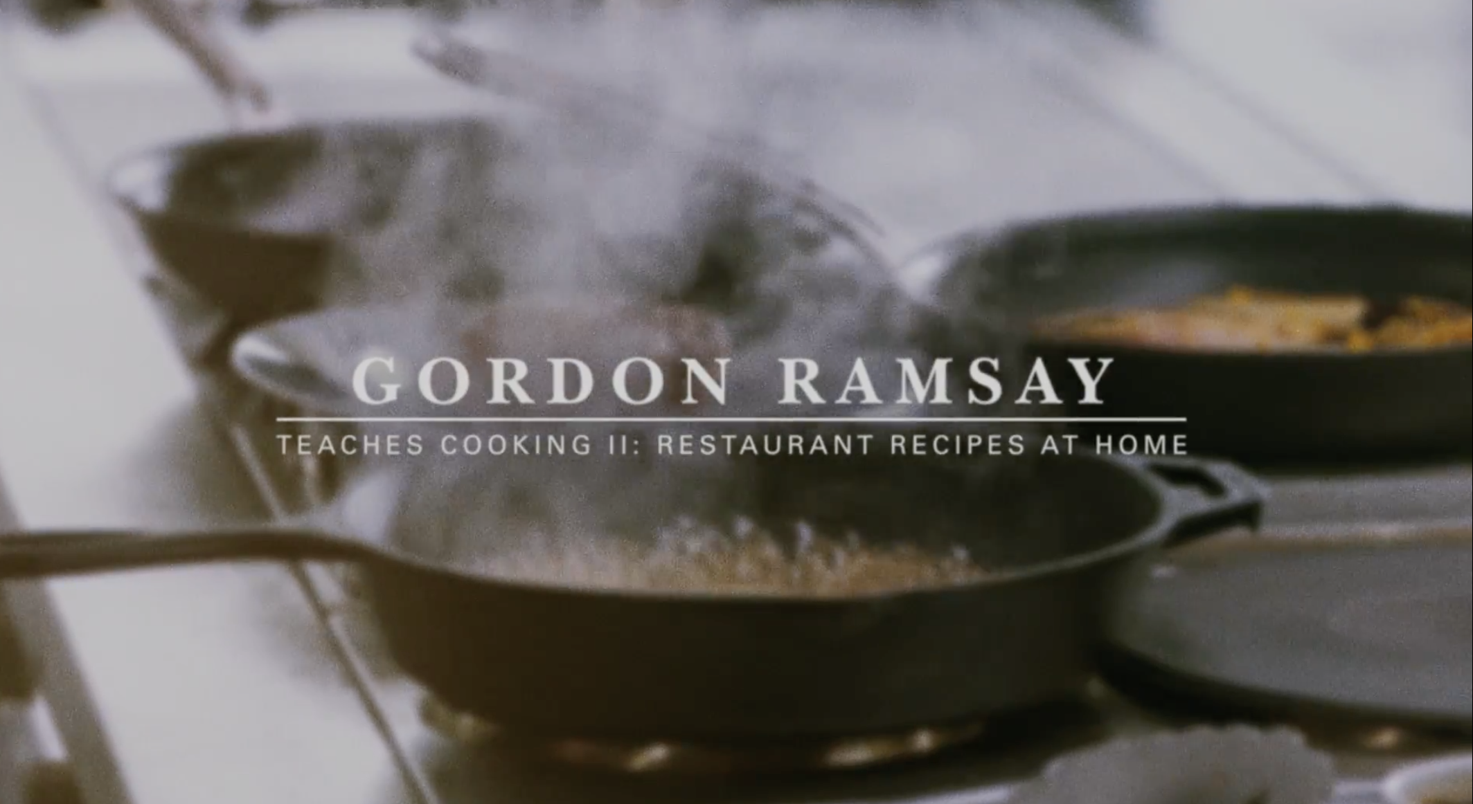 gordon ramsay teaches restaurant recipes at home masterclass review