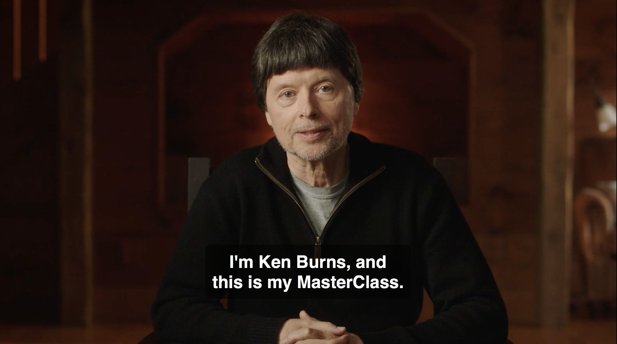 ken burns teaches documentary filmmaking masterclass review