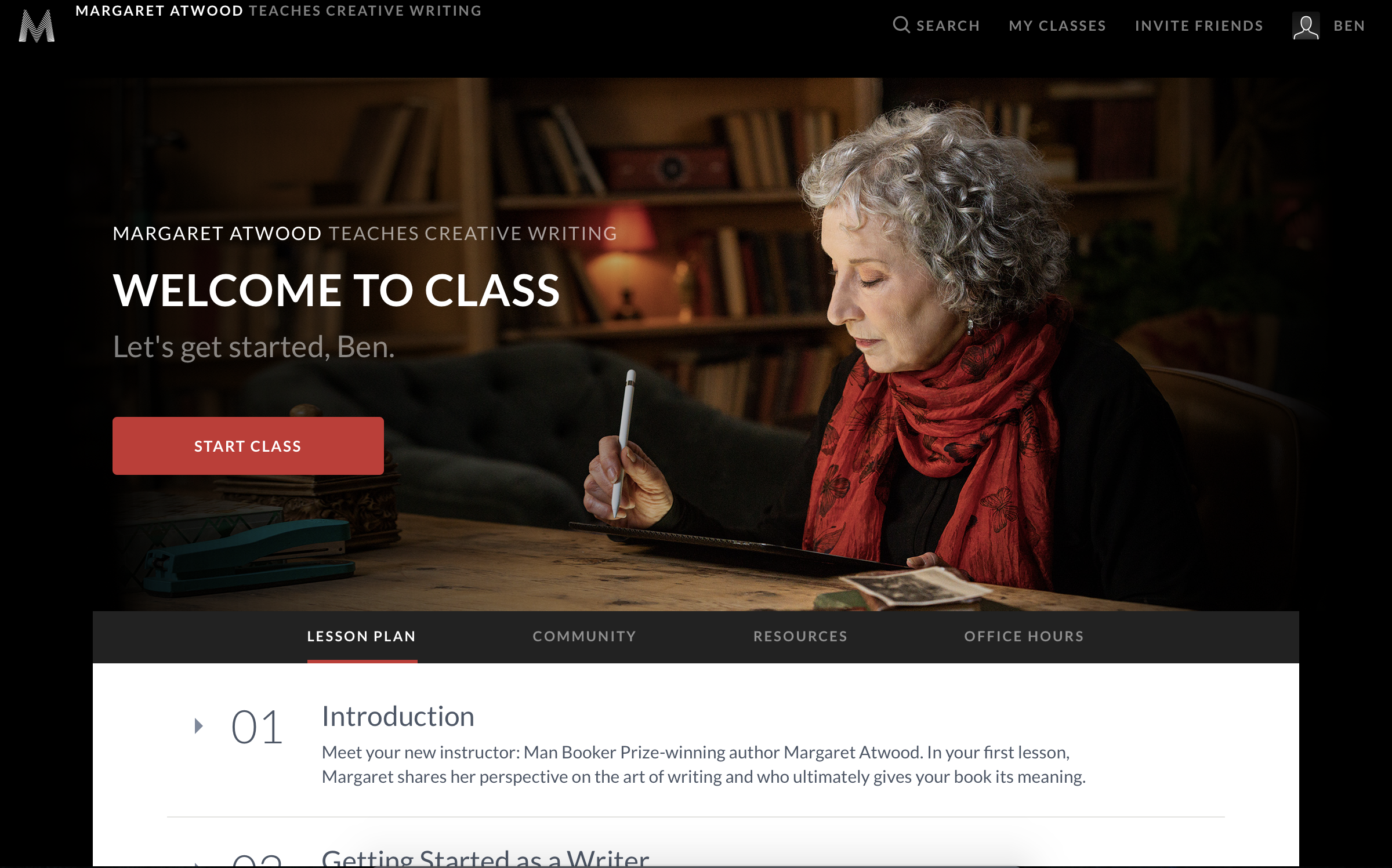 margaret atwood teaches creative writing masterclass review