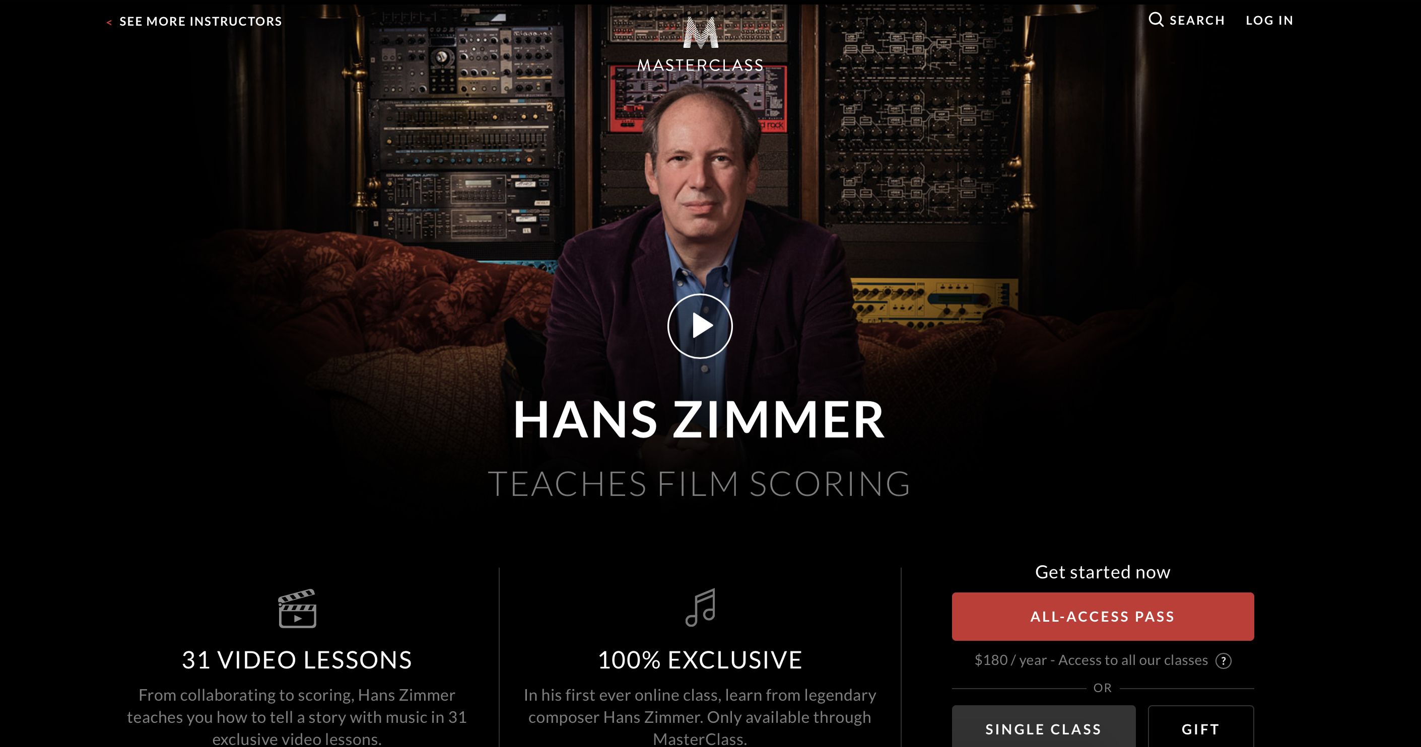 hans zimmer teaches film scoring masterlcass review