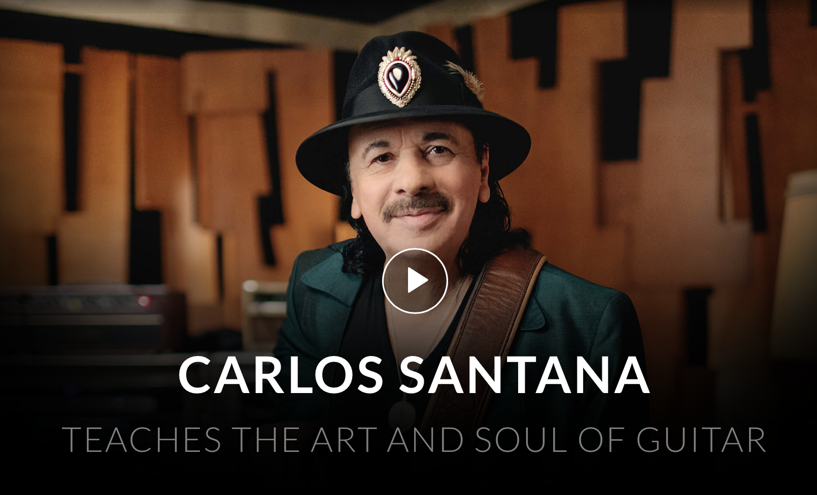 Carlos Santana Teaches The Art and Soul of Guitar 