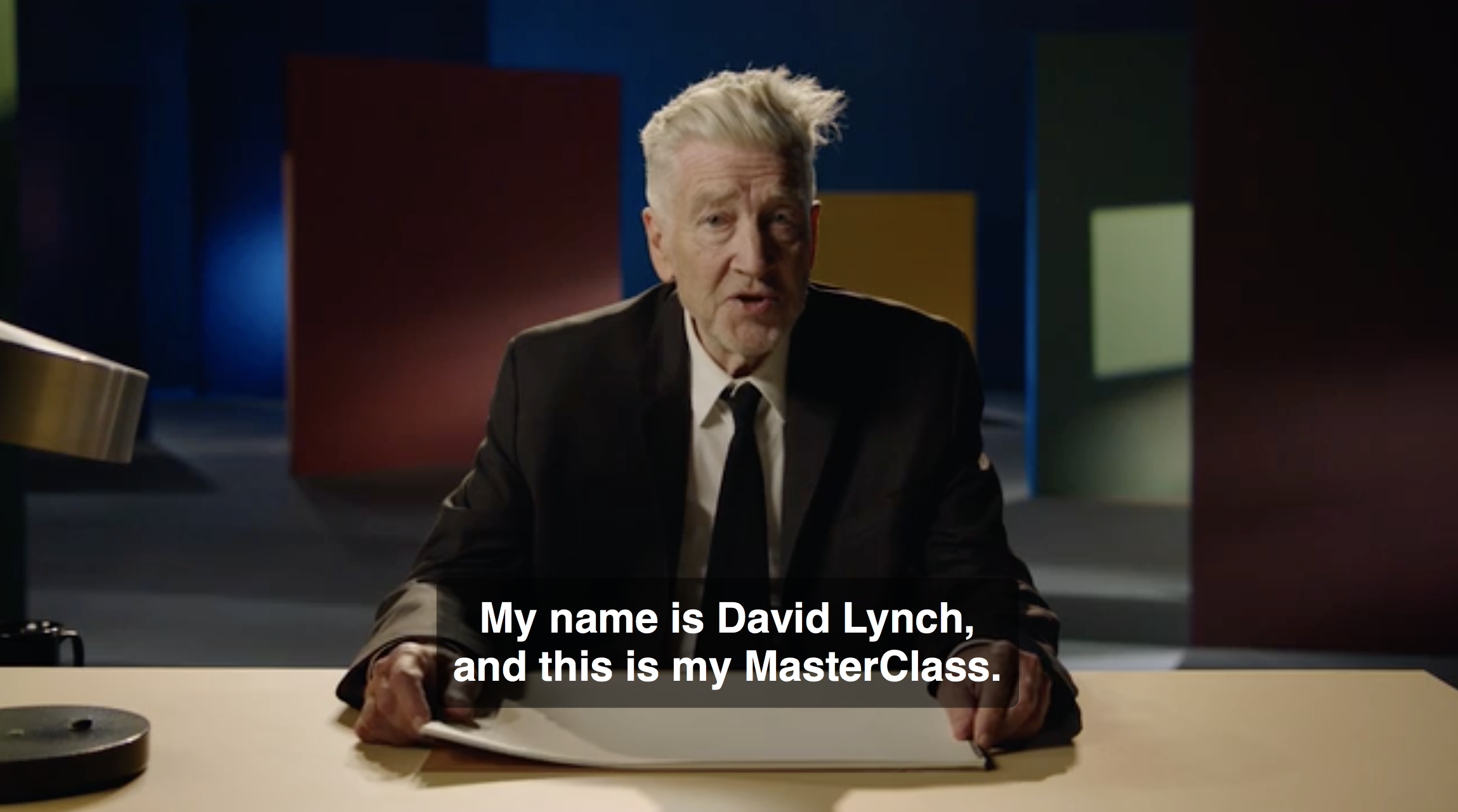 david lynch masterclass review