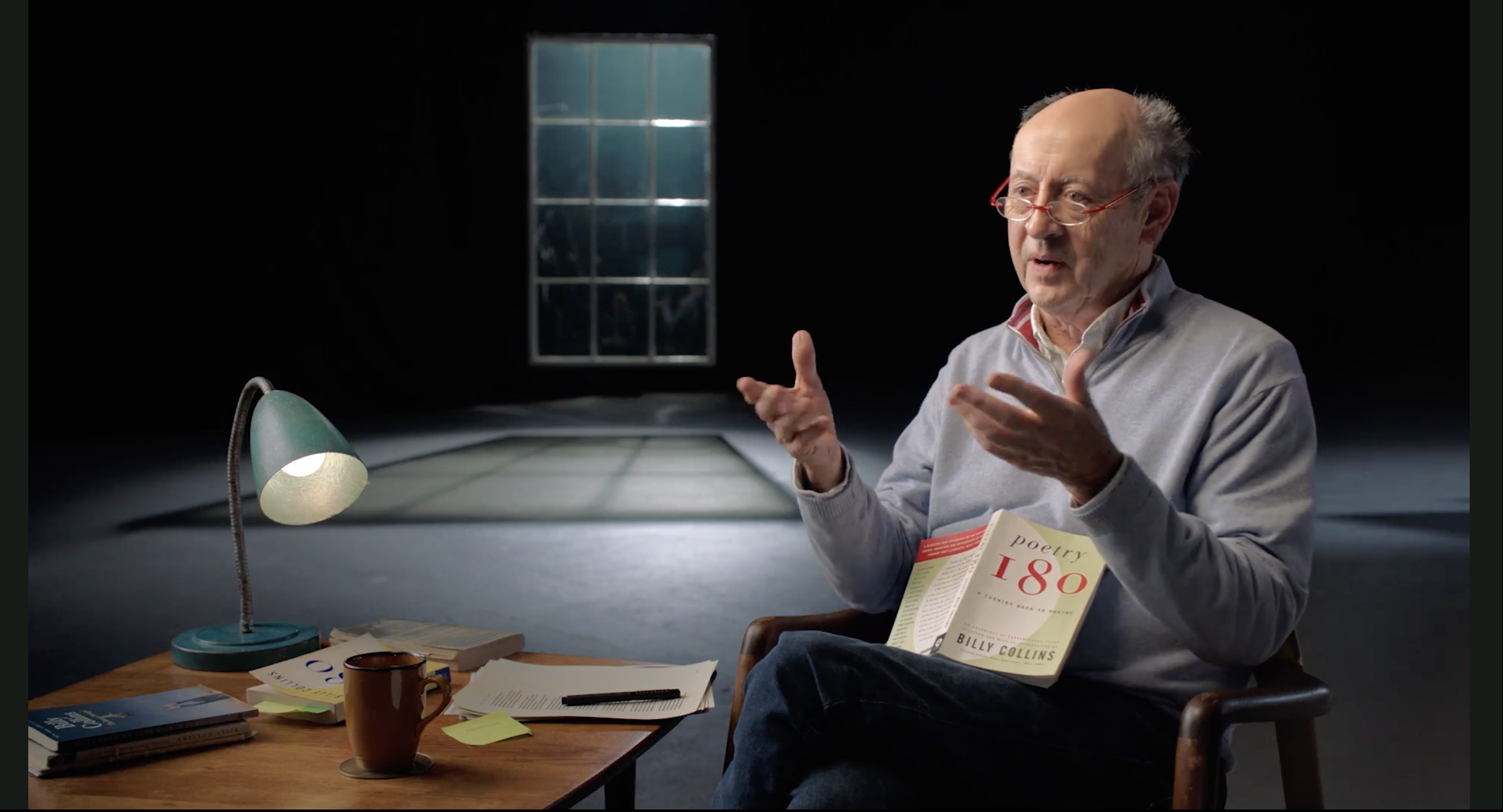 billy collins teaches reading and writing poetry masterclass review