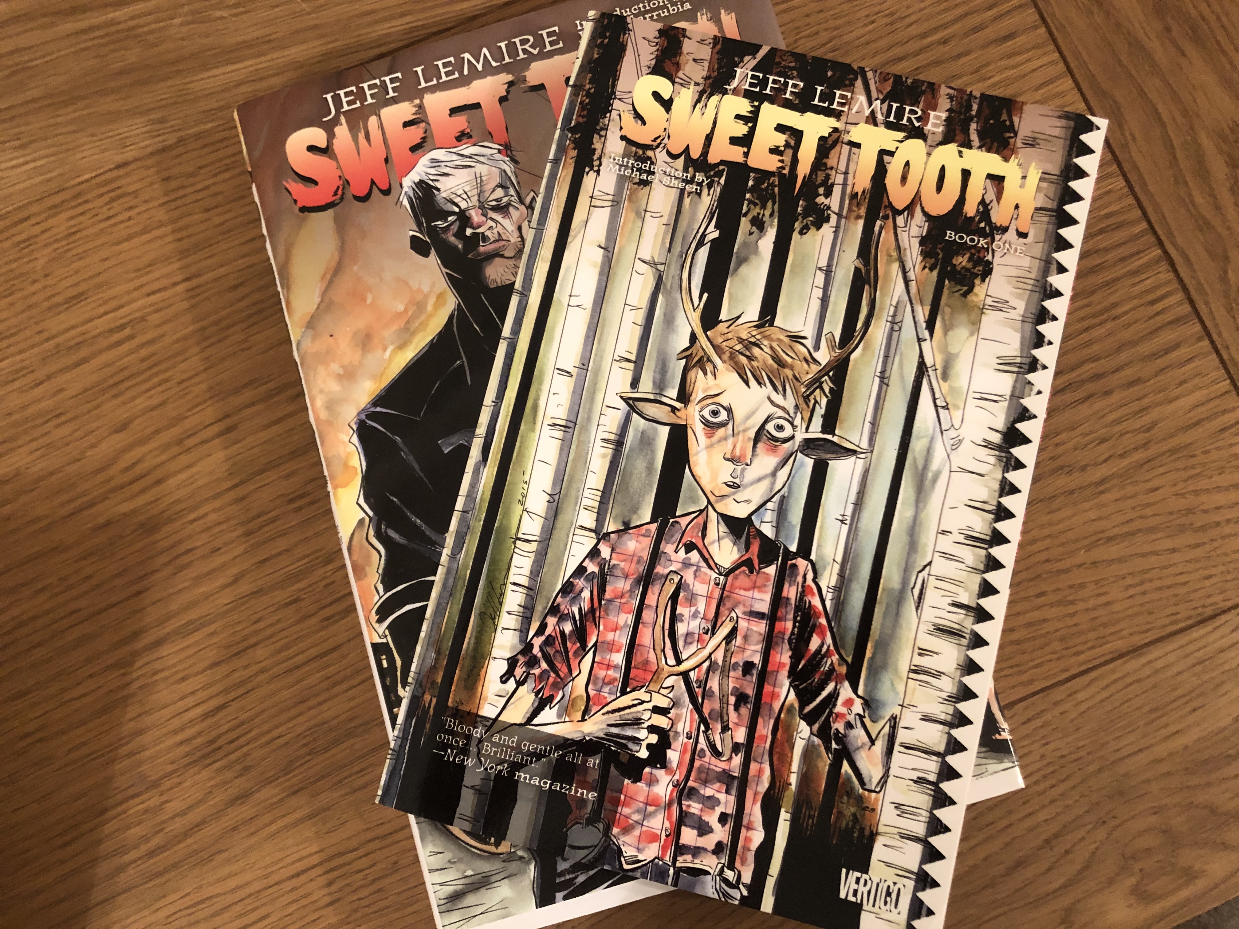 sweet tooth jeff lemire review