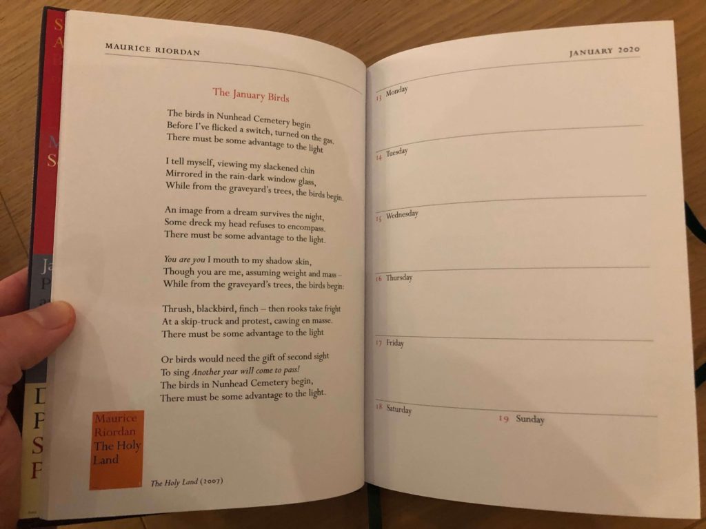 faber and faber poetry diary review - Benjamin McEvoy