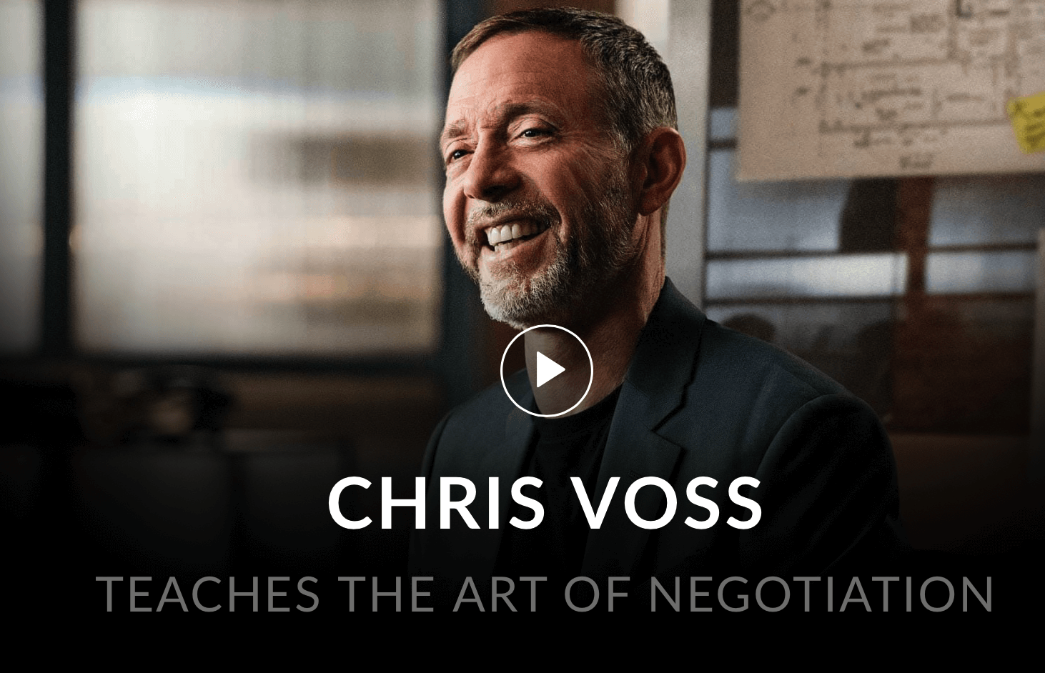 MasterClass: Chris Voss Teaches the Art of Negotiation (TV Mini Series  2019) - IMDb