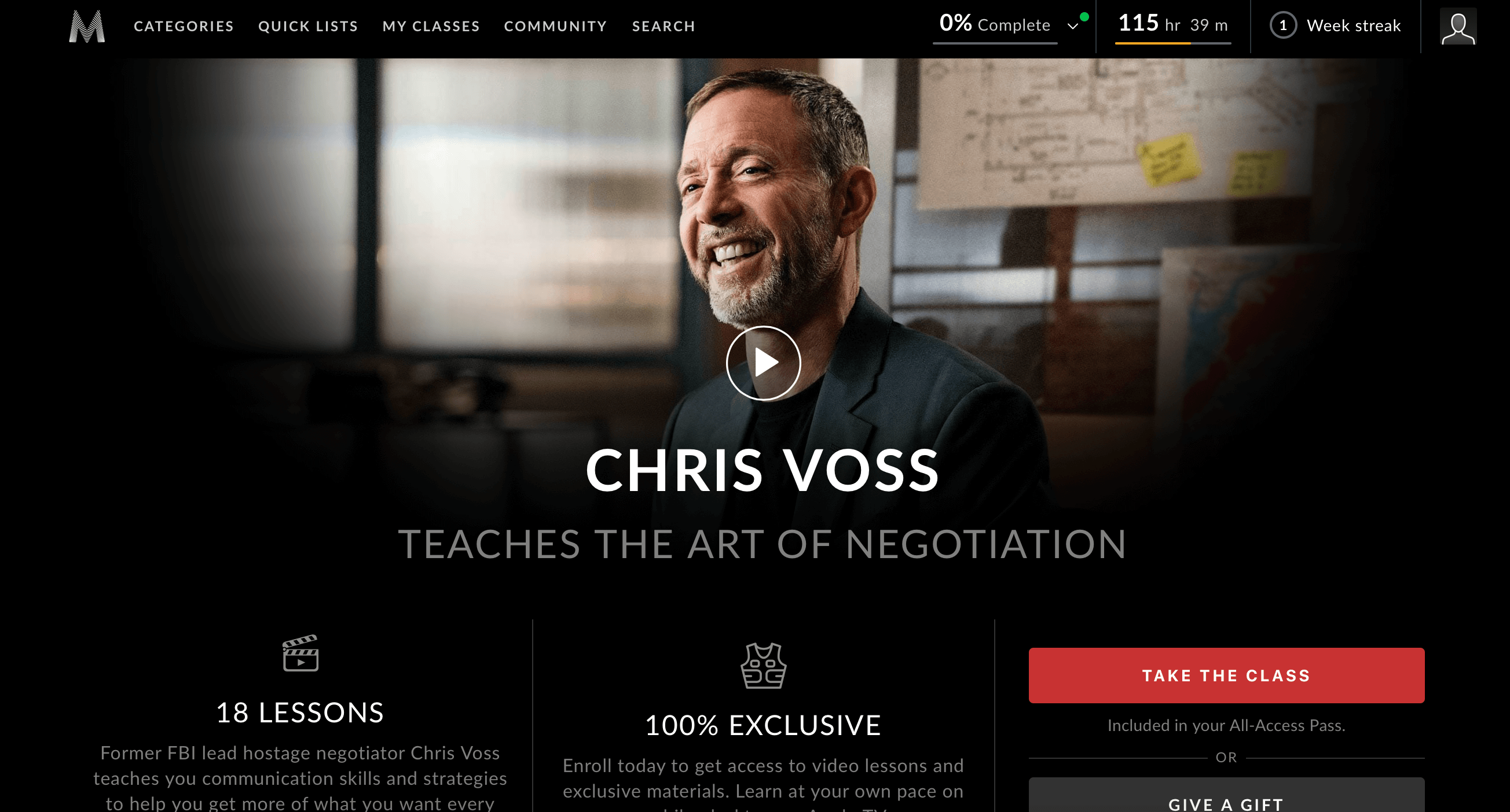 MasterClass: Chris Voss Teaches the Art of Negotiation (TV Mini Series  2019) - IMDb